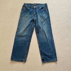 Tommy Hilfiger Men's Indigo Straight Jeans 34 x 30